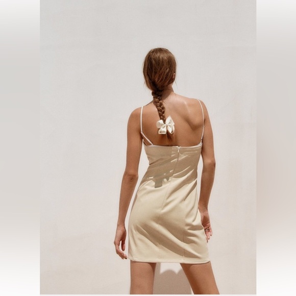 ZARA COMBINATION SHORT DRESS NWT - Picture 4 of 8